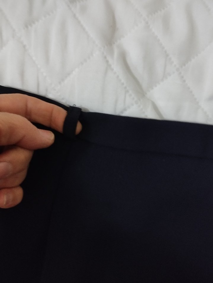 Siyah Piliseli Mini Etek - Görsel 4