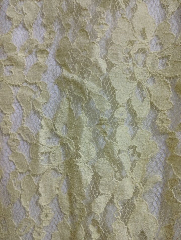 Sarı Dantel detaylı beyaz Bluz - Görsel 4