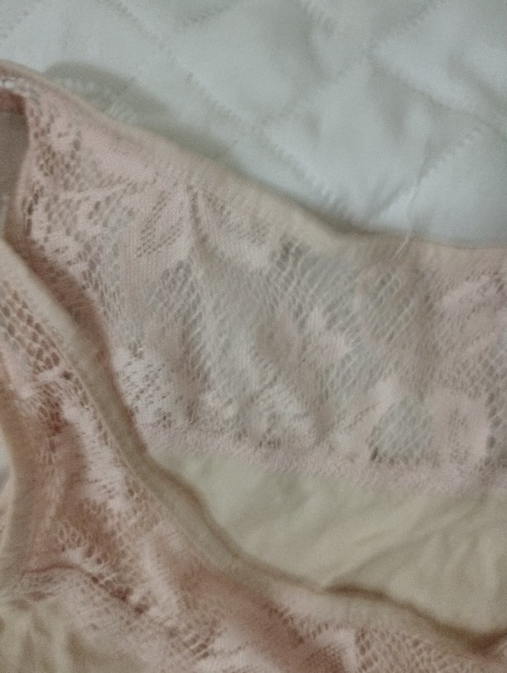 Dantelli Bej Keten Askılı Kadın Atlet - Görsel 5