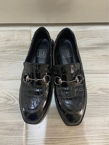 Dgn kadın loafer ayakkabı
