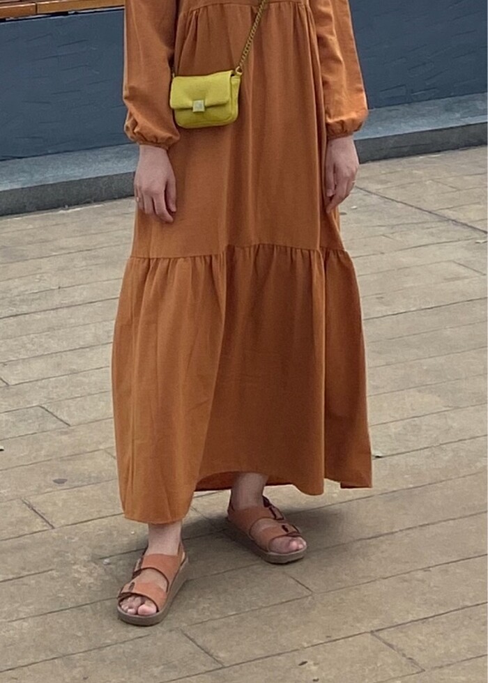 Trendyolmilla tesettür elbise - Görsel 2