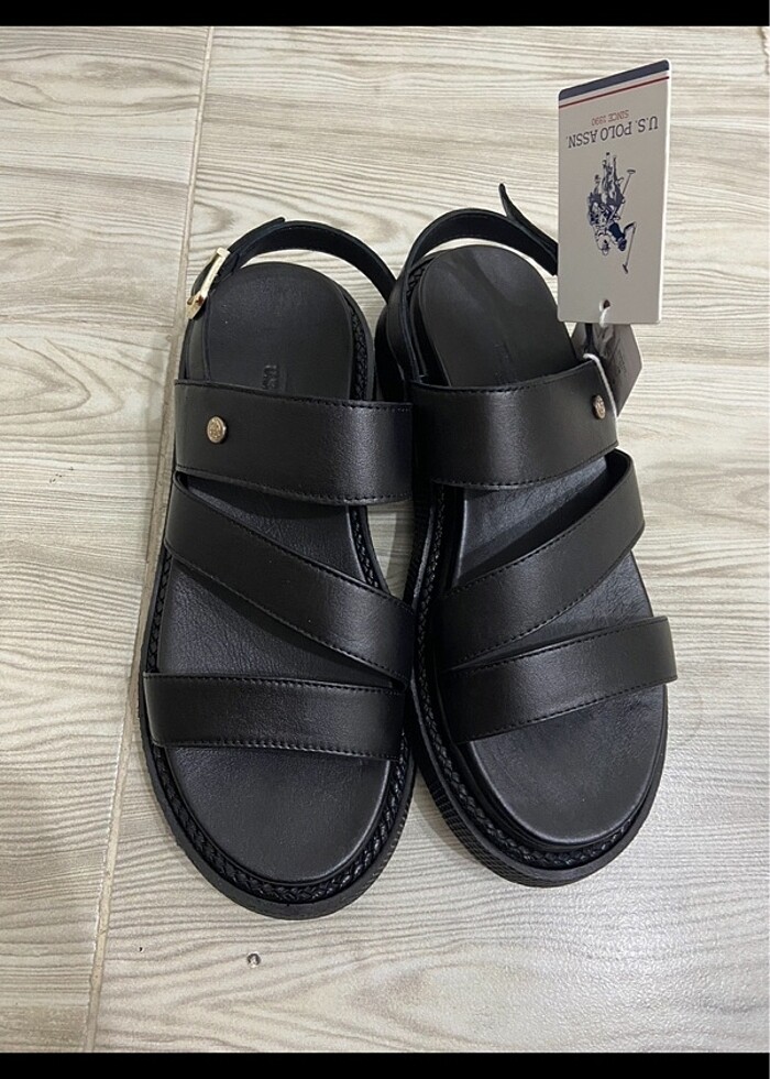 Usp polo kadın sandalet - Görsel 5