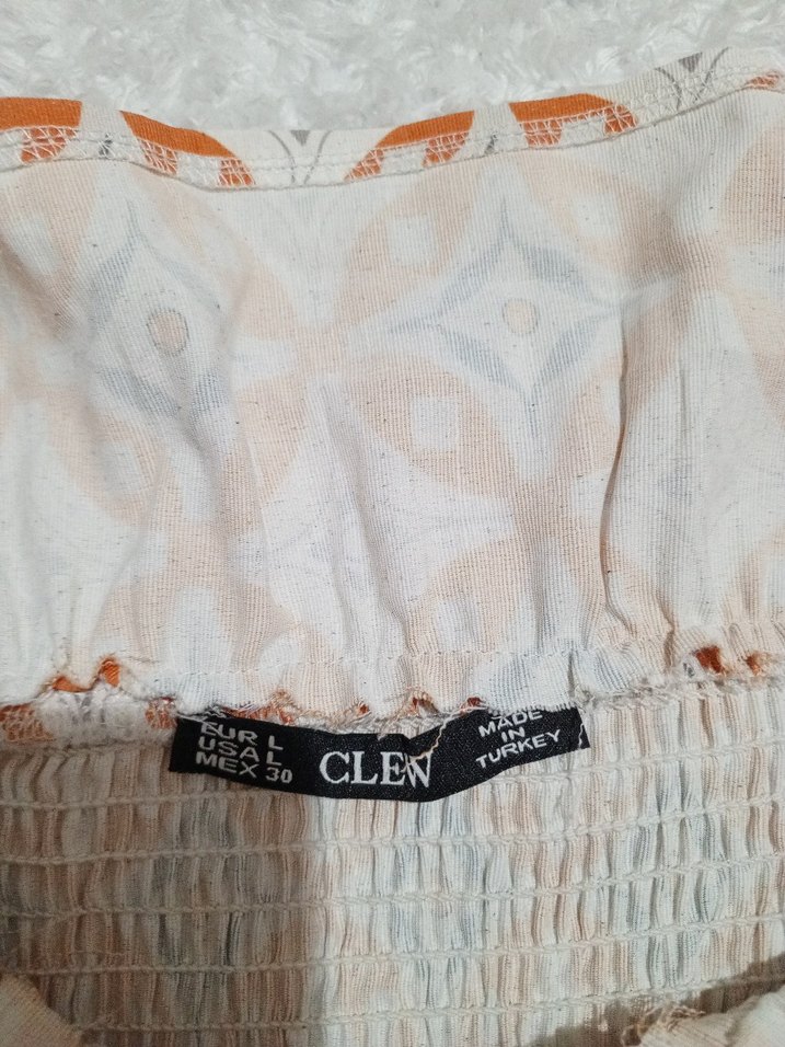 Uzun Bohem Desenli Kadın Elbise - Görsel 2