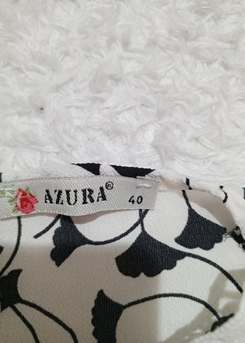 Dantel Detaylı Bohem V Yaka Desenli Bluz - Görsel 2