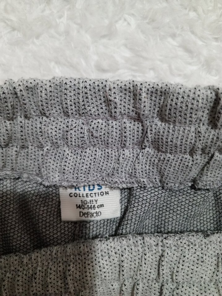 Gri Erkek Şort Eşofman Altı - Görsel 2