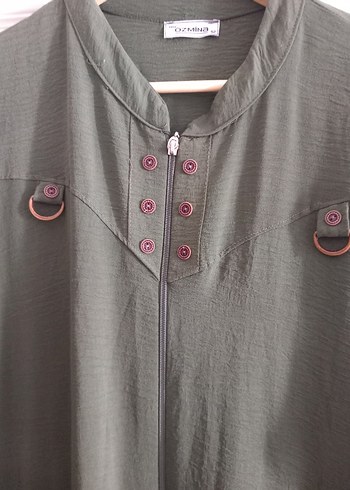 Düğmeli Uzun ayrobin - Görsel 6