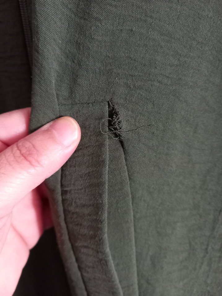 Düğmeli Uzun ayrobin - Görsel 5