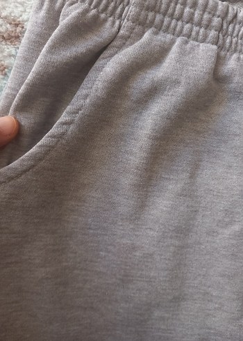 Gri Kadın Rahat Kesim Eşofman Altı - Görsel 4