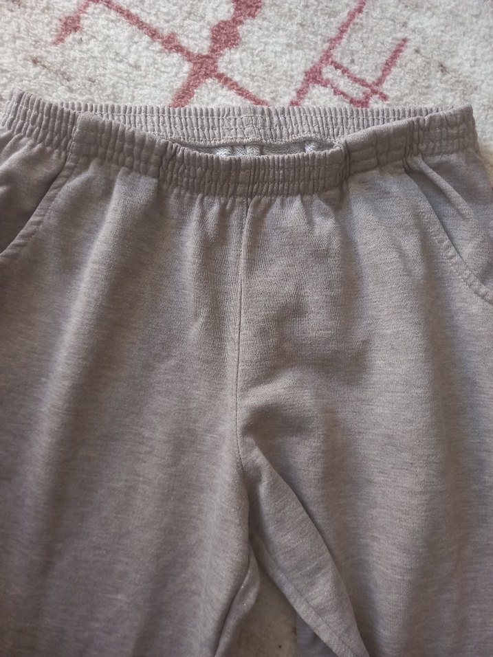 Gri Kadın Rahat Kesim Eşofman Altı - Görsel 2