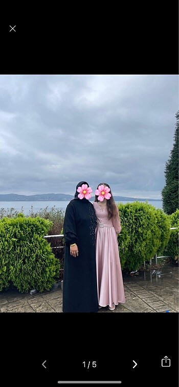 Genç kız Abiye elbise