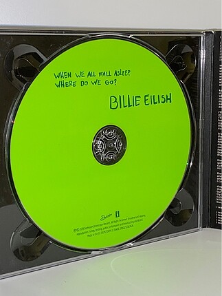 Billie Eilish Cd WWAFAWDWG