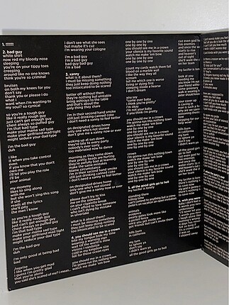 Beden Renk Billie Eilish Cd WWAFAWDWG