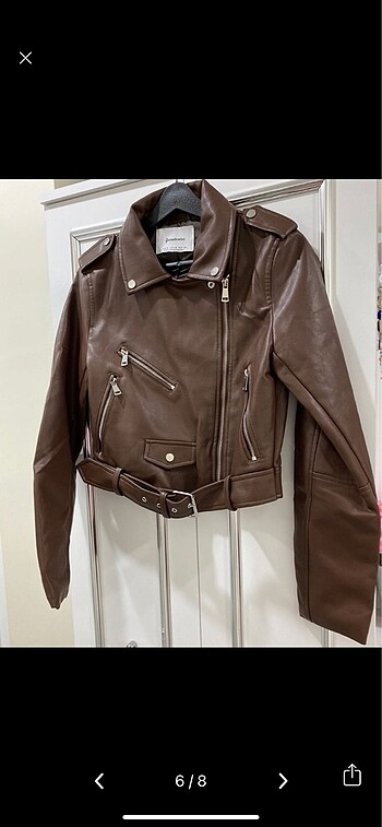 m Beden STRADIVARIUS DERİ CEKET