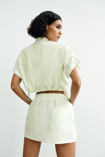 l Beden ZARA CROP ÇEKET