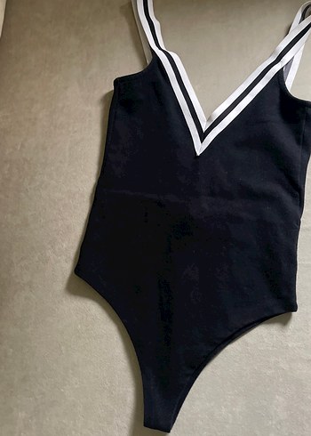 Çift Askılı Siyah Kadın Mayo - Görsel 9