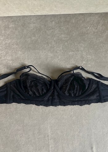 OXOX MARKA Siyah Gotik Midi Sütyen L BEDEN - Görsel 9