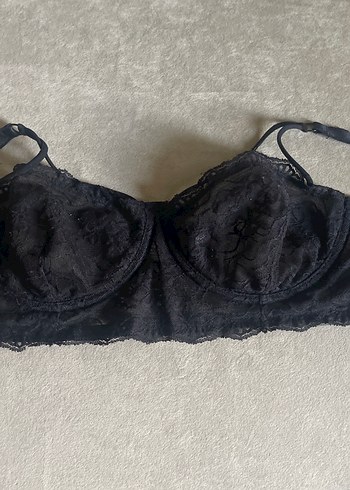 OXOX MARKA Siyah Gotik Midi Sütyen L BEDEN - Görsel 4