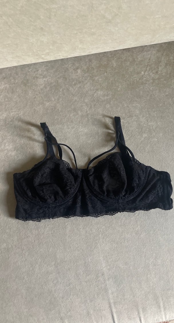 OXOX MARKA Siyah Gotik Midi Sütyen L BEDEN - Görsel 2