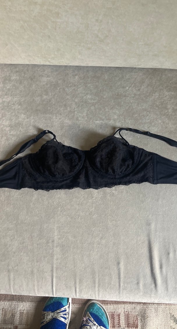 OXOX MARKA Siyah Gotik Midi Sütyen L BEDEN - Görsel 3