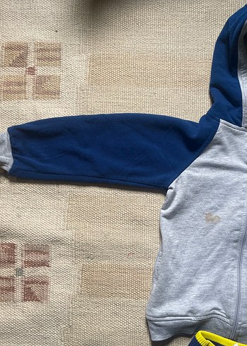 Kapüşonlu Fermuarlı Erkek Bebek Takımı 5-6 YAŞ - Görsel 4