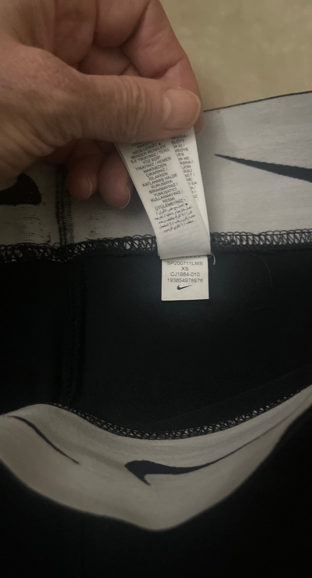 Nike Siyah Spor Tayt XS beden - Görsel 5