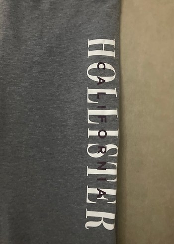 Hollister XS BEDEN Gri Kadın Rahat Kesim Eşofman - Görsel 4