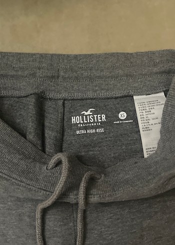 Hollister XS BEDEN Gri Kadın Rahat Kesim Eşofman - Görsel 6