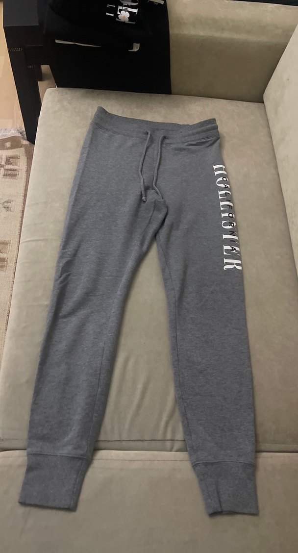 Hollister  XS BEDEN Gri Kadın Rahat Kesim Eşofman - Görsel 5