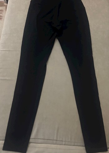 HOLLISTER XS BEDEN YENİ Siyah Baskılı Kadın Tayt - Görsel 8