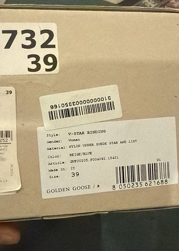 GOLDEN GOOSE Beyaz Bağcıklı Kadın Spor Ayakkabısı - Görsel 4