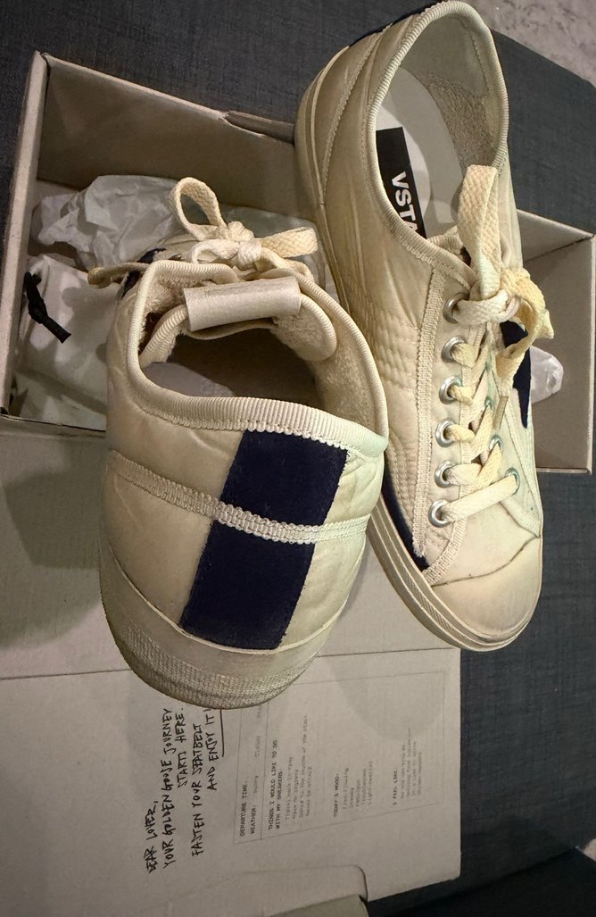 GOLDEN GOOSE Beyaz Bağcıklı Kadın Spor Ayakkabısı - Görsel 3