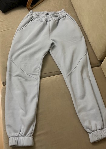 Gri Kadın Rahat Kesim Eşofman Altı S Beden - Görsel 4