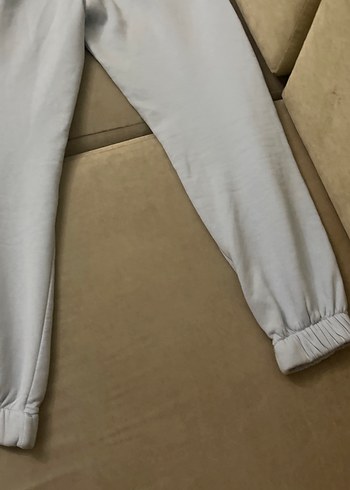 Gri Kadın Rahat Kesim Eşofman Altı S Beden - Görsel 10