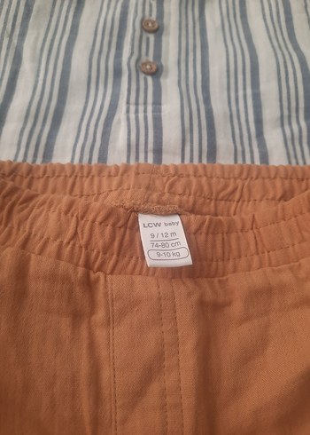 9 Ay Beden camel Renk lcw Erkek bebek Takımı