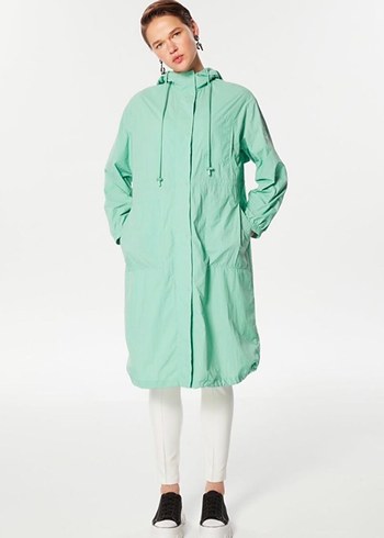 Uzun Kadın Yağmurluk - Görsel 3