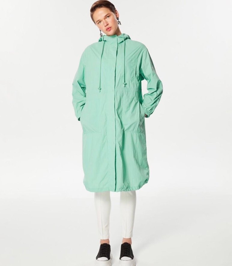 Uzun Kadın Yağmurluk - Görsel 3