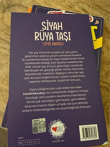 Siyah rüya taşı çocuk kitabı yazar Cemil kavukçu - Görsel 2
