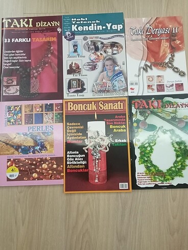 Kendin yap boncuk sanatı takı dizayn dergi