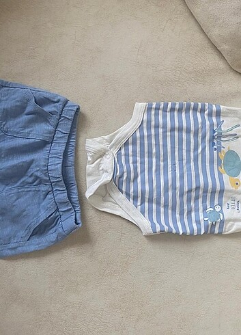 LC Waikiki Alt üst zıbınlı bebek takım