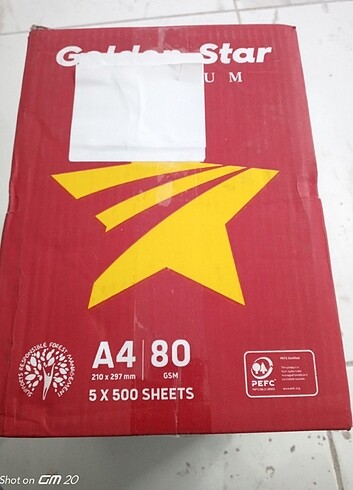 A4 Fotokopi kağıdı 80 Gr 5x500