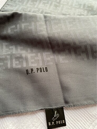 U.S Polo Assn. Gri Şal U.P Polo