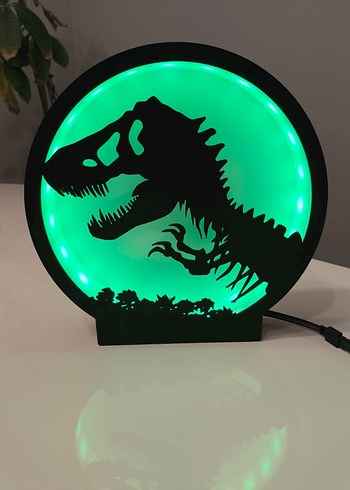 Mavi Dinozor Silüeti Aksiyon Figürü - Görsel 5