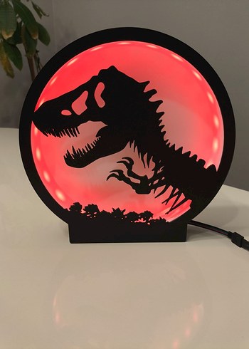 Beden Renk Mavi Dinozor Silüeti Aksiyon Figürü