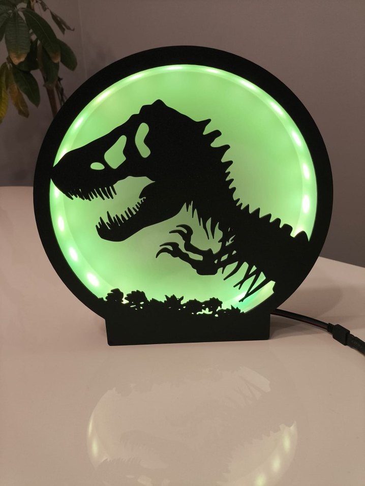 Mavi Dinozor Silüeti Aksiyon Figürü - Görsel 3