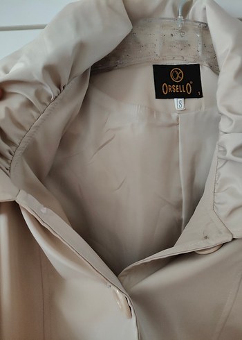 Düğmeli Mini trenchkot - Görsel 3