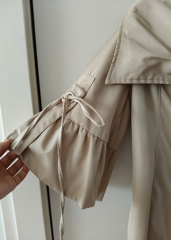 Düğmeli Mini trenchkot - Görsel 2