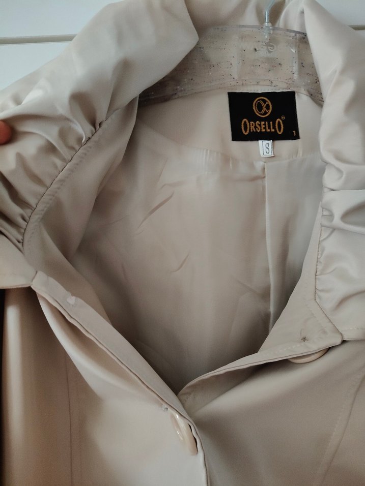 Düğmeli Mini trenchkot - Görsel 3