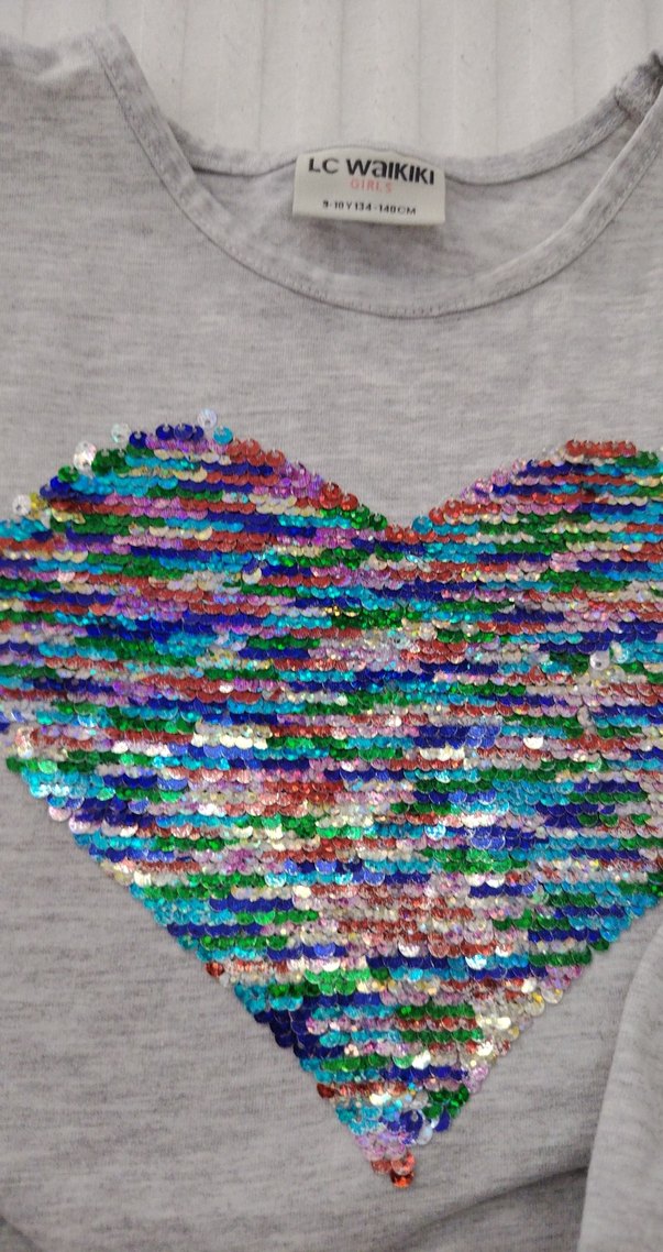 Kız çocuk uzunkollu tişört - Görsel 2