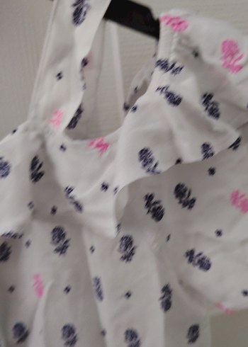 Baskılı, Pamuklu, Düğmeli Bohem Bluz kız çocuk - Görsel 6