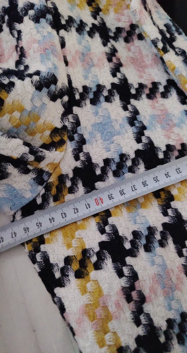 Pastel Renkli Midi Kadın Ceket - Görsel 5